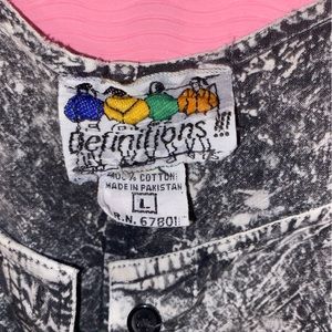 Vintage 1990’s acid wash jumpsuit/overalls